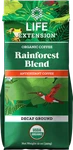 Life Extension Rainforest Blend Decafe Ground Coffee 12 OZ-2PACK. Fixed Price $28.50.
