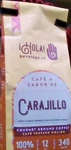 Carajilla Ground Coffee, 100% Arabica, 12 Oz, By Hola Beverage Company. Fixed Price $19.00.