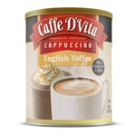 Caffe Da'vita English Toffee Cappuccino - Instant Mix, Gluten Fre. Fixed Price $22.12.