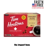 Tim Hortons Original Blend Medium Roast K-cup Coffee Pods Keurig Brewers, 72 Ct. Fixed Price $31.20.