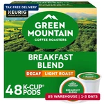 Green Mountain Coffee Roasters Decaf Breakfast Blend, K-cup Portion Pack For Keu. Fixed Price $24.56.