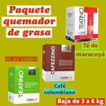 Omnilife Fat Burner Weight Management Pack Teatino Cafezzino Fiber Plus. Fixed Price $150.00.