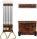 Pool Holder Wall Mount, Set For 6 Sticks Storage. Fixed Price $30.75.