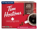 Tim Hortons Dark Roast Coffee, Single-serve K-cup Pods Compatible With Keurig Br. Fixed Price $50.76.