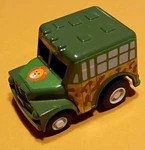 San Ren Hang Srh 2610 Choroq Penny Racer Pullback Green Safari Lion Ambulance. Fixed Price $13.99.