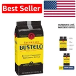 Supreme Bustelo Espresso Style Coffee 32 Oz - Customizable Grinding For Flavor. Fixed Price $64.79.