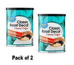 2 Pack Great Value Decaf Classic Medium Roast Ground Coffee, 9.6 Oz New. Fixed Price $7.20.