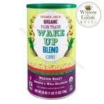Trader Joe's Organic Fair Wake Up Blend Coffee Medium Roast 28 Oz 1 Lbs. Fixed Price $33.99.