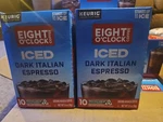 Eight O'clock 120 Ct (12 Boxes Of 10) Iced Dark Italian Espresso K-cup Pod 10/26. Fixed Price $100.00.