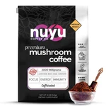 Nuyu Medium Roast Premium Mushroom Coffee, 12 Oz, Specialty Ground 100% Arabi.... Fixed Price $26.40.