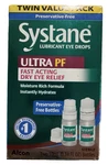 Systane Ultra Pf Fast Acting Dry Relief Eye Drops Twin Pack 10 Ml, Exp 11/26+. Fixed Price $14.57.