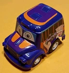 San Ren Hang Srh #2810 Choroq Penny Racer Pullback Purple Plastic Truck Cartoon. Fixed Price $13.99.