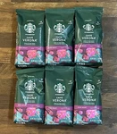 Starbucks Caffe Verona Dark Roast Ground Coffee 18 Oz Bags Bbd 6/5/26. Fixed Price $40.00.