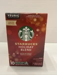 Starbucks K-cup Coffee Pods Holiday Blend 10 Bb 6/2026. Fixed Price $14.99.