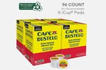 Cafe Bustelo Keurig Single Serve Pods, Espresso Roast, 96 Count. Fixed Price $38.99.