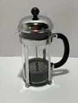 Bodum Chambord Denmark French Press Coffee Tea Maker / Chrome Glass 34 Oz 8 Cup. Fixed Price $19.79.