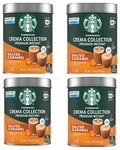 4 Starbucks Crema Collection Premium Instant Coffee Salted Caramel 7.12 Oz. Fixed Price $24.99.