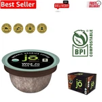 Wild Jo 12-PACK Organic Dark Coffee Pods Caffeinated, Gluten-free & Rich Taste. Fixed Price $24.99.