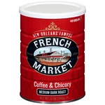 & Chicory Medium-dark Roast Ground Coffee, 12OZ Can (pack 3). Fixed Price $47.65.
