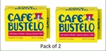 (2 Pack) Cafe Bustelo,espresso Style Dark Roast Ground Coffee,vacuum Packed 10OZ. Fixed Price $7.77.