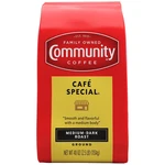Community Medium-dark Roasted Ground Coffee, Caf Special, 40 Oz.. Fixed Price $33.25.