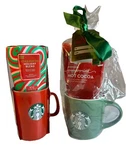 Starbucks Holiday Blend Coffee Cocoa And Set 2 New. Fixed Price $18.97.