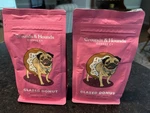 Two Bags 12 Oz. Glazed Donut Flavored Coffee Grounds & Hounds. Fixed Price $14.99.