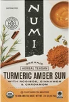 Numi Organic Tea Turmeric Amber Sun Bags. Fixed Price $15.95.