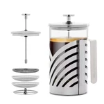 6-CUP Nickel Brushed French Press Cafetire Coffee And Tea Maker With High-grade. Fixed Price $16.27.