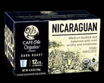 Cafe Ol Coffee Nicaraguan Medium Roast K-cups 12 Ct Box. Fixed Price $15.99.