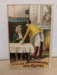Give Me Mclaughlin's Xxxx Coffee Victorian Trade Card & Chicago Il. Fixed Price $6.99.