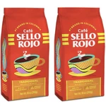 2 Bags Cafe Sello Rojo Tradicional Colombian Medium Roast Ground Coffee, 10OZ. Fixed Price $16.99.