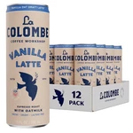 Colombe Coffee, Oatmilk Vanilla Latte, 11 Fl Oz (pack 12),. Fixed Price $35.78.