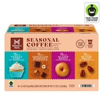 Members Mark Seasonal Coffee Medium Roast Pods, Variety Pack, 60 Ct.. Fixed Price $26.91.