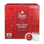 Dark Roast Keurig K-cup Pods, 100% Arabica Coffee Holiday Blend 60 Count .... Fixed Price $68.51.