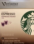 Starbucks Verismo Espresso Pods Discontinued 12. Fixed Price $9.99.