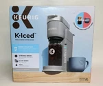 Keurig K-iced Single-serve Coffee Maker, 42OZ Reservoir, Arctic Gray Used. Fixed Price $45.15.