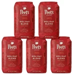 Peet Coffee Holiday Blend 2025 Ground 5-PACK (over 3 Pounds) $75 Value. Fixed Price $45.00.