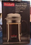 Bodum Chambord 12 Cup French Press. Fixed Price $19.00.