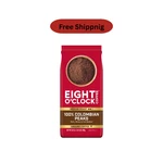 Eight O'clock Coffee Medium Roast Ground 100% Colombian Peaks 30 Oz. Fixed Price $28.12.