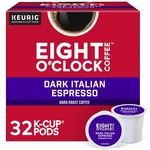 Eight O'clock Coffee Dark Italian Roast Cup Pods 32 Count Kosher Recyclable. Fixed Price $34.29.
