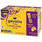 Gevalia Frothy 2-STEP Mocha Latte Espresso K-cup Coffee Pods & Packets. Fixed Price $17.95.