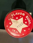 Vintage Maxwell House Flavor Buds 100% Pure Coffee Glass Jar. Fixed Price $6.50.