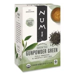 Numi Organic And Teasans, 1.27 Oz Filterbag, Gunpowder Green, 18/BOX. Fixed Price $16.86.