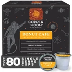 Copper Moon Donut Cafe Blend, Medium Roast Coffee Pods, 80 Ct. Fixed Price $33.99.