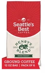 (pack 6) Henry Blend Dark Roast Seattle Best Ground Coffee 12 Oz. Fixed Price $59.99.