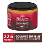 Folgers Gourmet Supreme Ground Coffee, Medium Dark Roast, 22.6 Oz Canister. Fixed Price $20.82.