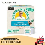 Newman's Own Organics Special Blend Coffee K-cup Pods, Medium Roast, 96CT. Fixed Price $45.99.