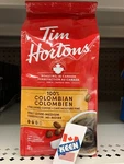 Aiwawa Ca, Tim Hortons 100% Colombian, Fine Grind Coffee, Medium Roast, 300G. Fixed Price $64.33.