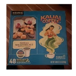 Kauai Coffee Medium Roast Vanilla Macadamia Nut Keurig Pods 48 Recyclable. Fixed Price $23.00.